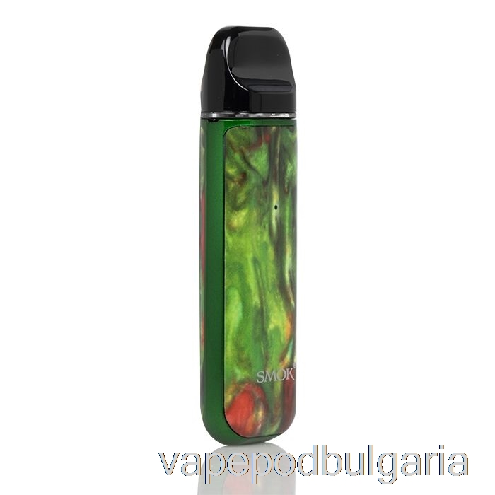 Vape Bulgaria Smok Novo 2 25w Pod система зелена / червена смола